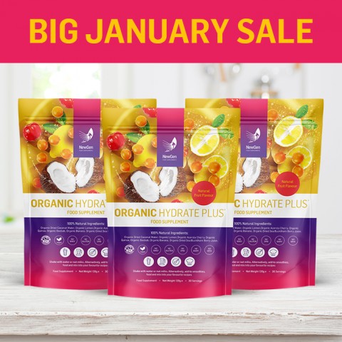 January Sale - x3 Organic Hydrate Plus - Normal SRP £134.97